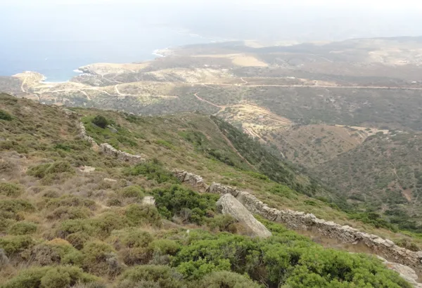  Unique large land plot with panoramic views - Gavrio, Andros, Cyclades Islands