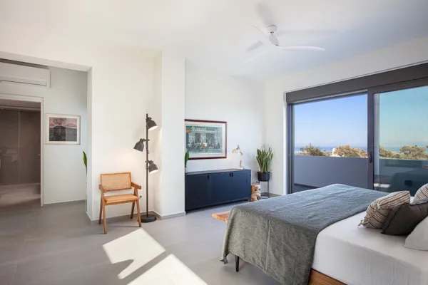 Panoramic sea views estate in Rethymno countryside - Rethymno, Crete