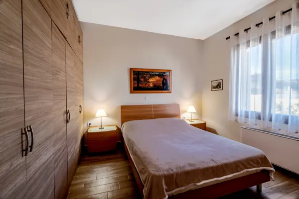 Newly built complex overlooking Ermoupolis and the sea - Syros, Syros, Cyclades Islands