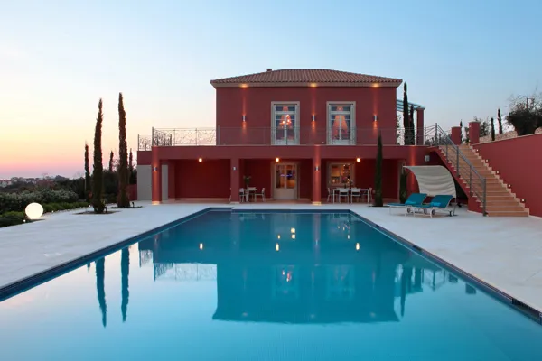 Seafront villa with sunset views  - Svoronata, Kefalonia, Ionian Islands
