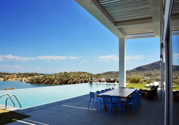 Graciously positioned modern villa - Fteli, Lesvos, North Aegean Islands