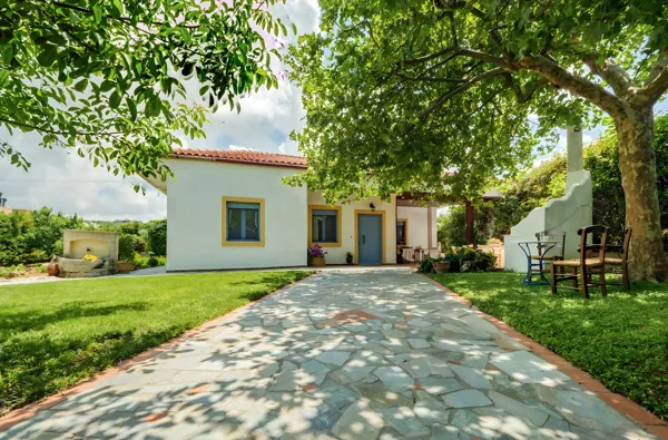 Stone Villa with Guest Cottage - Epano Archanes, Heraklion, Crete