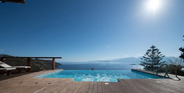 Villa with panoramic sea views - Agios Nikolaos, Lasithi, Crete