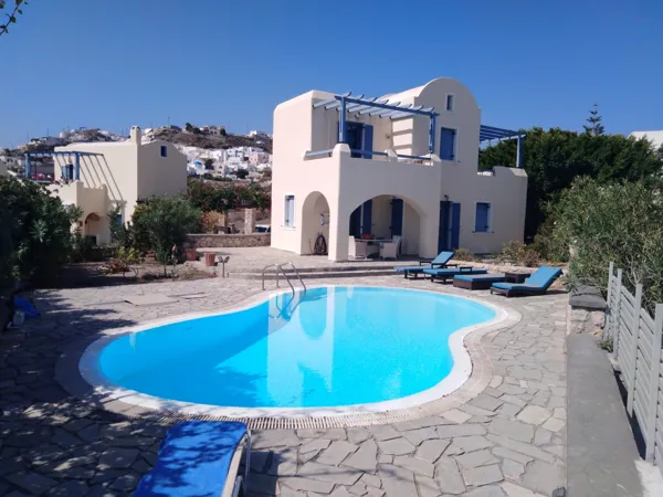 Villa in Akrotiri with caldera views and private pool - Akrotiri, Santorini, Cyclades Islands