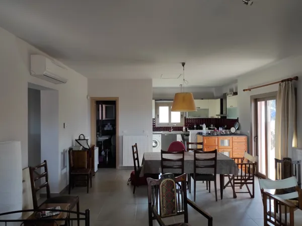 House with panoramic mountain and sea views - Lakithra, Kefalonia, Ionian Islands