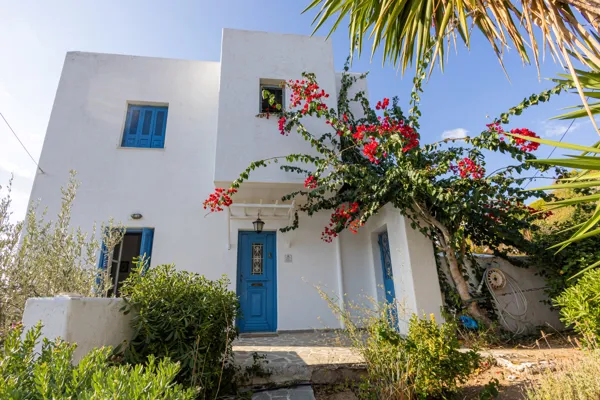 Traditional white wash house with panoramic view - Portocheli, Argolis, Peloponnese
