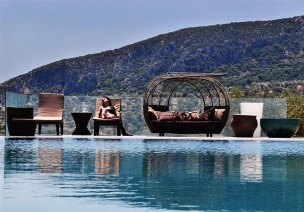 Graciously positioned modern villa - Fteli, Lesvos, North Aegean Islands