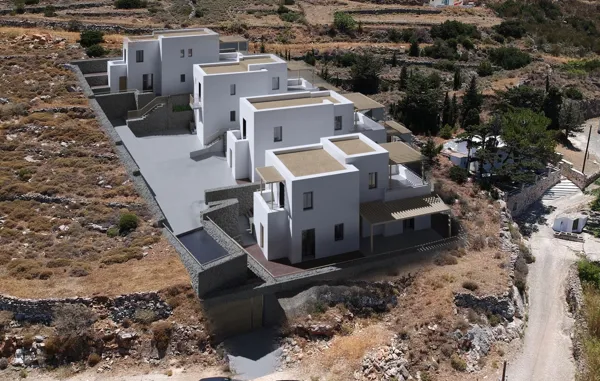 Holiday house under construction - Lefkes, Paros, Cyclades Islands