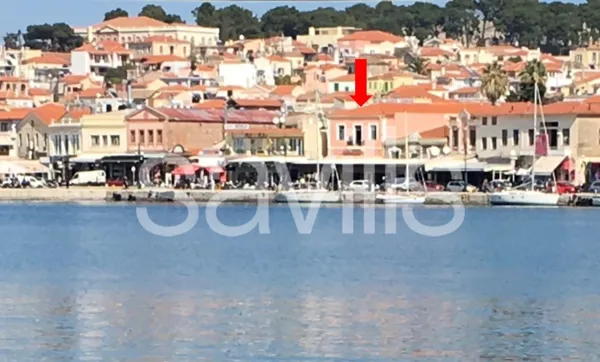 Waterfront investment building along the inner harbor of Mytilene - Mytilene, Lesvos, North Aegean Islands