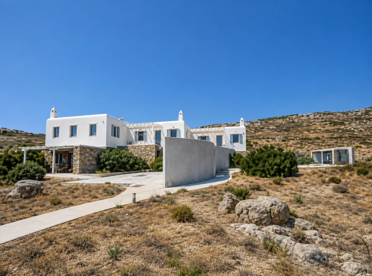 Exclusive Coastal Residential Complexes - Panormos, Mykonos, Cyclades Islands
