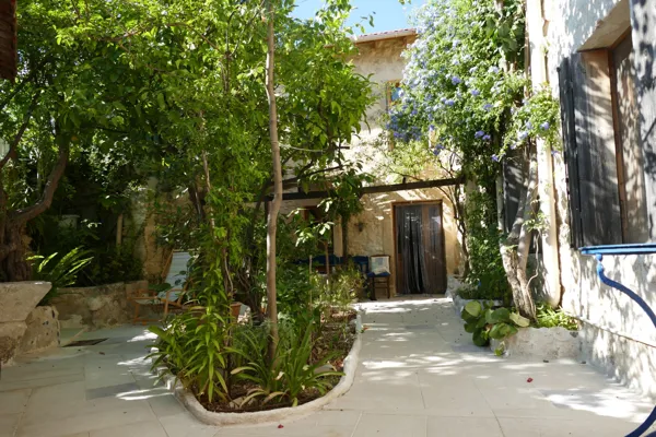 Stone House with Courtyard & Veranda - Agios Myron, Heraklion, Crete