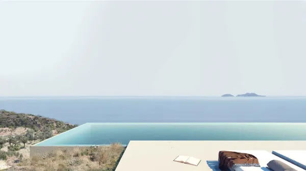 Four projects on buildable land plots with 180° sea views  - Agia Galini, Rethymno, Crete