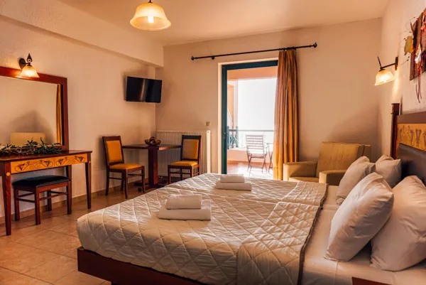 Hotel complex with panoramic sea views - Kalo Nero, Messinia, Peloponnese