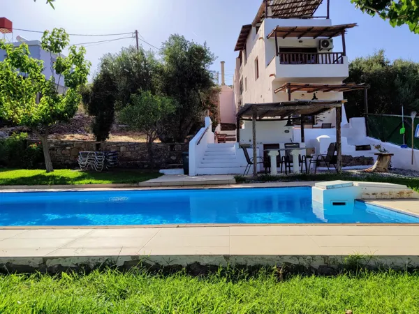 Traditional Villa with Pool & Views - Vrouchas, Lasithi, Crete