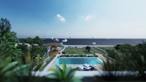 Newly-built beachfront villa    - Ermioni, Argolis, Peloponnese