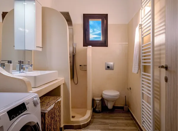 Newly built complex overlooking Ermoupolis and the sea - Syros, Syros, Cyclades Islands