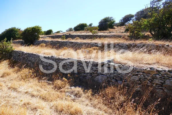 Buildable land plot overlooking Korissia bay in Kea - Kea, Kea, Cyclades Islands