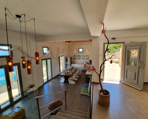 Hill nested villa offering an amazing sea views in Syvota - Lefkada, Lefkada, Ionian Islands