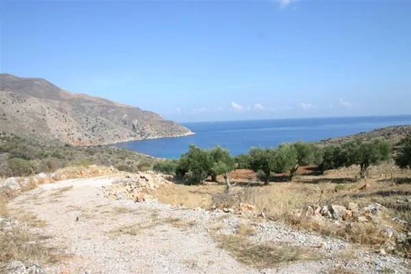 Hillside development plot close to the sea - Kefalas, Chania, Crete