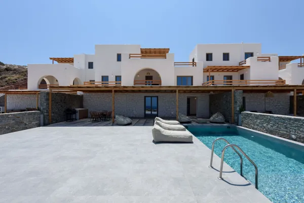 White stone villa in Paros - Isterni, Paros, Cyclades Islands