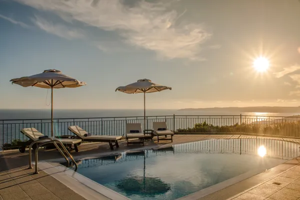Villas with panoramic sea and mountain views - Platies, Kefalonia, Ionian Islands