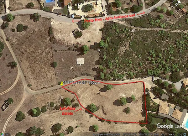 Land plot with its own well in the heart of Agios Aimilianos - AGIOS AIMILIANOS, Porto Heli, Peloponnese