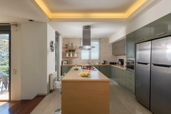 Modern villa nestled in green - Ialysos, Rhodes, Dodecanese