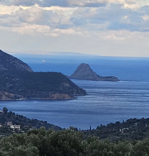 Hilltop paradise estate with amazing panoramic view - Galatas, Trizina, Attica
