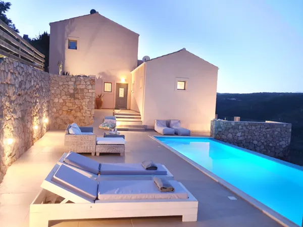 Hill nested villa offering an amazing sea views in Syvota - Lefkada, Lefkada, Ionian Islands