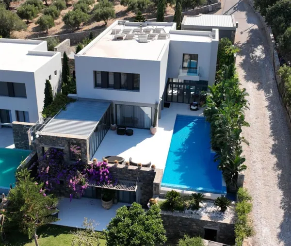 Premium class holiday villa overlooking the sea - Plaka, Lasithi, Crete