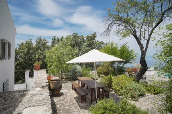 Traditional Corfiot house with the most amazing sea and sunset views  - Loutses, Corfu, Ionian Islands
