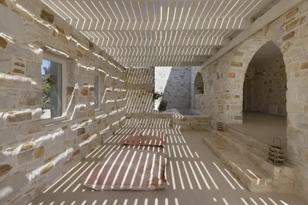 Beachfront Villa in Santa Maria  - Santa Maria, Paros, Cyclades Islands