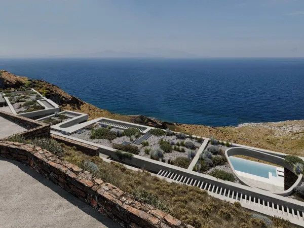 Charming and impressive villa - Otzias, Kea, Cyclades Islands