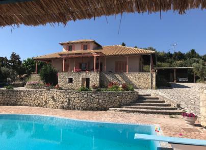 Villa with the biggest pool in Lefkada