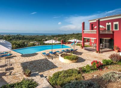 Villa with delightful views of the horizon and the sea 