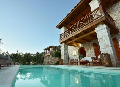 A stone villa with top facilities and swimming pool