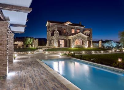Unique style stone villa in Zakynthos