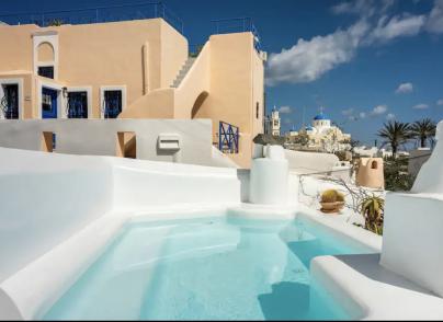 Santorinian traditional house 