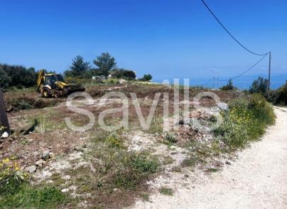Panoramic sea views plot in Kalamitsi, Lefkada