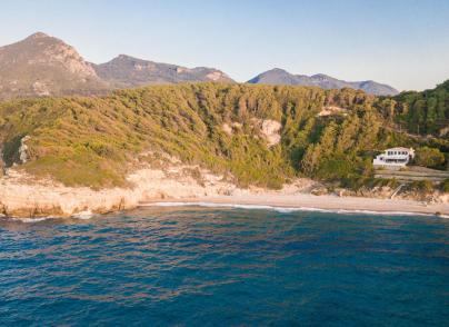 Beachfront villa in Samos Island