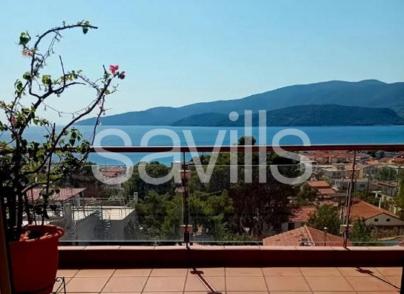 Panoramic sea views maisonette, in Loutra Oraias Elenis