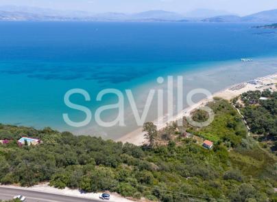 Unique beachfront land plot 